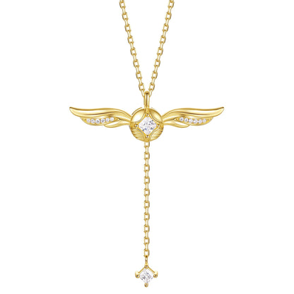 Colar Harry x Pomo de Ouro em Prata de Lei | +Caixa de Brinde