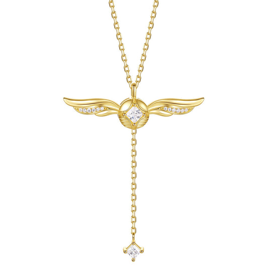 Colar Harry x Pomo de Ouro em Prata de Lei | +Caixa de Brinde